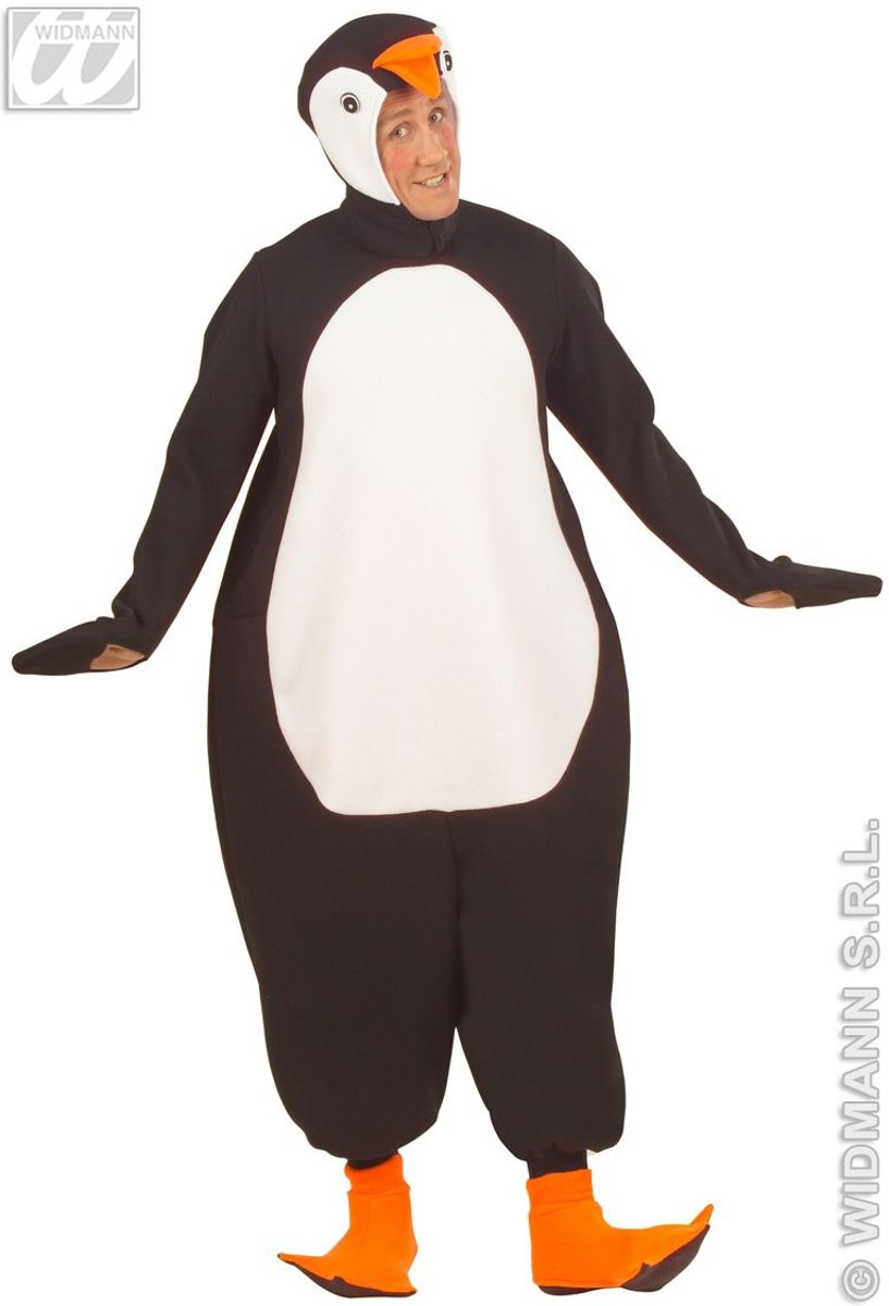 Pinguin Kostuum | Waggelende Pinguin Kostuum Man | Small | Carnaval kostuum | Verkleedkleding